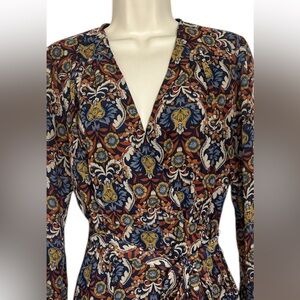 Beige by eci Floral Midi Dress - Multicolor